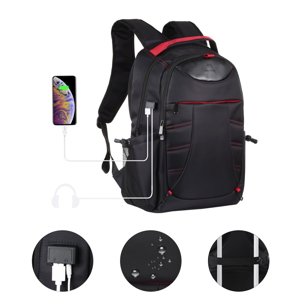 Multifunction High Capacity Computer USB Backpack Light 15.6-inch Laptop Bagpack Travel School Bags