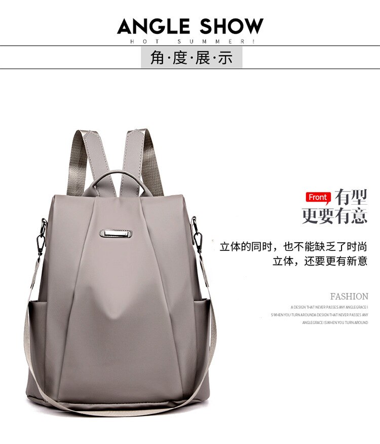 Zaino antifurto zaini da donna zaino da viaggio multifunzionale di moda zaino da donna impermeabile di grande capacità