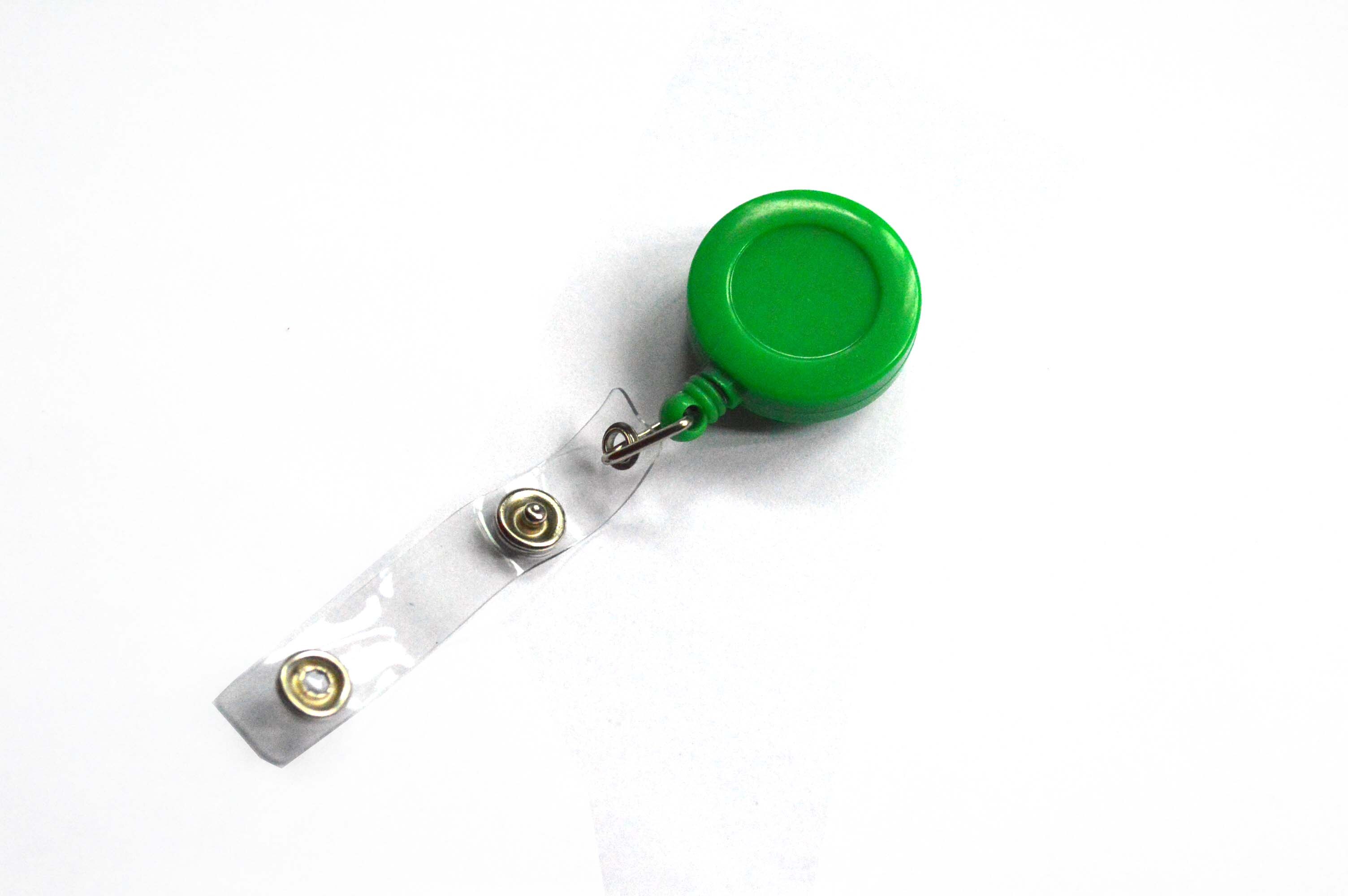 10 pcs/lot 27 couleurs rétractable Anti-perte Clip boucle de sécurité carte Badge titulaire bobines Ski Pass carte d'identité porte-clés anneau bobines Clip: P