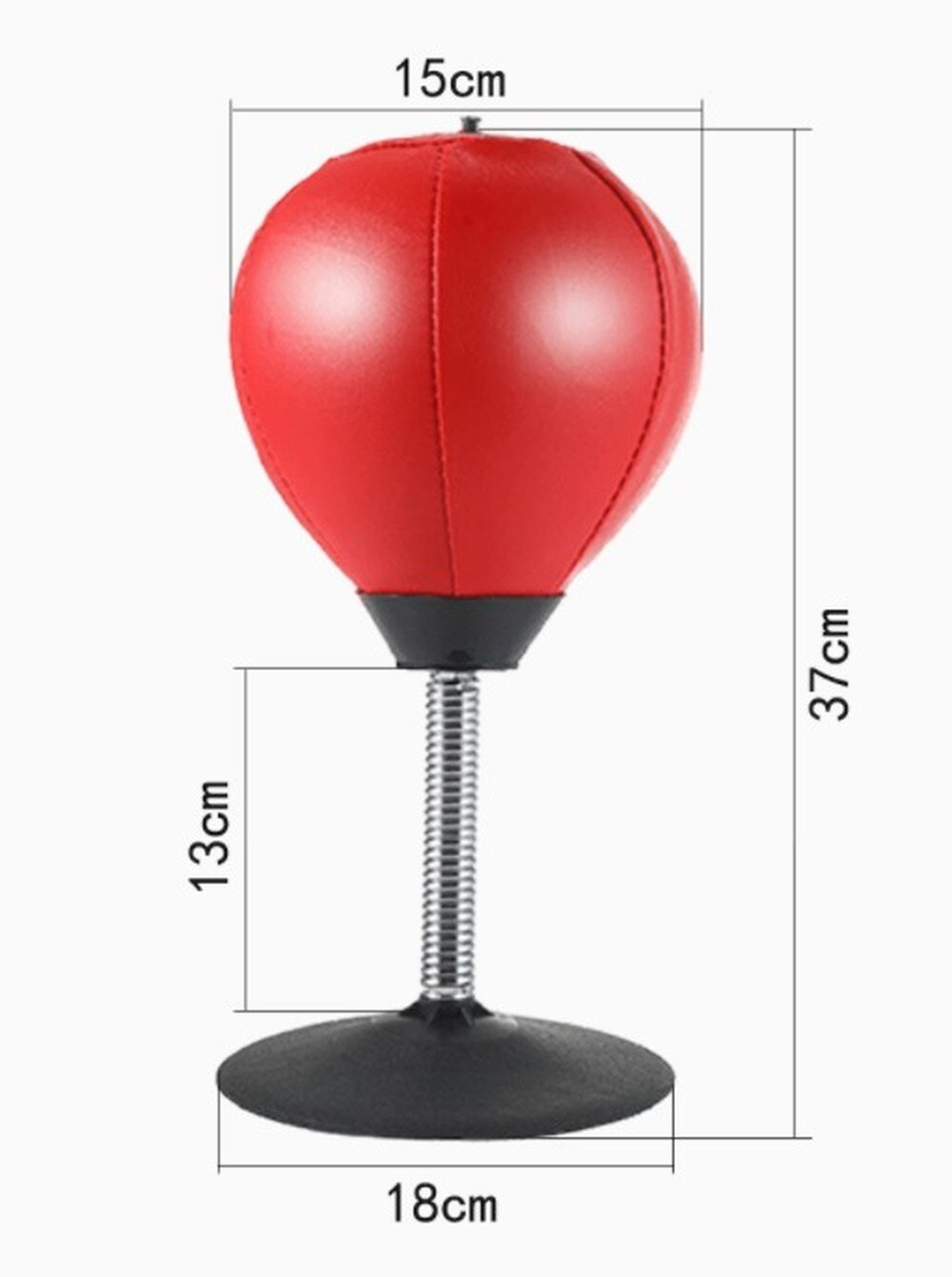 Sac de poinçonnage avec ventouse, anti-Stress, balle anti-Stress, sacoche de bureau remplie de cuir pour enfants et adultes