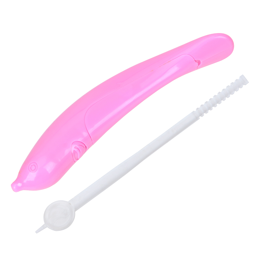 Cake Cappuccino Decoration Pen Coffee Carving Pen Electrical Latte Art Pen for Barista Template Cake Spice Pen Coffee Stencils: Pink