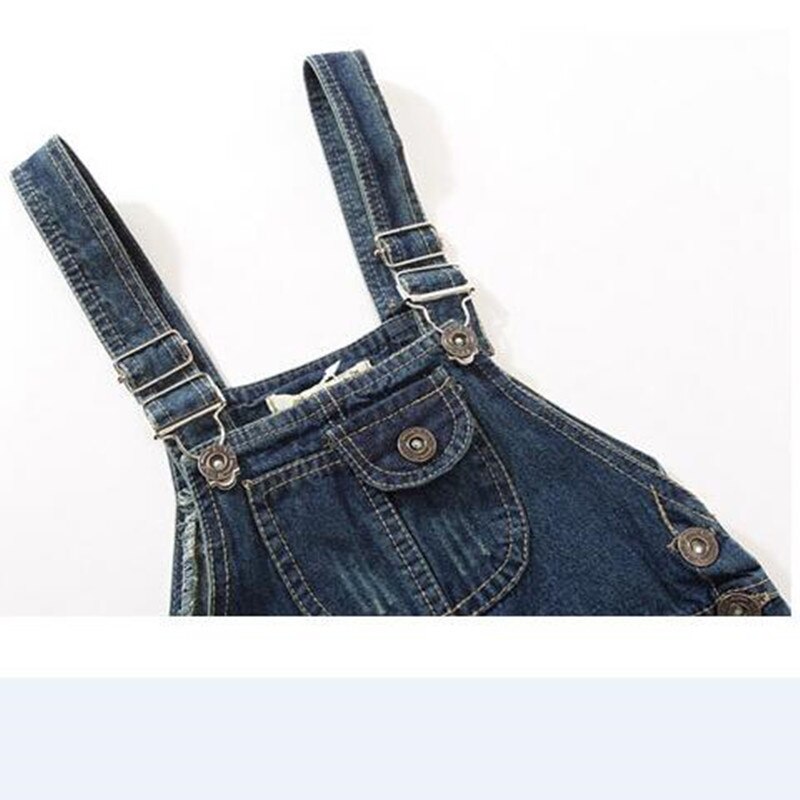 spring autumn Baby boy overalls bib child denim pants infant jumpsuit , children's clothing romper kids
