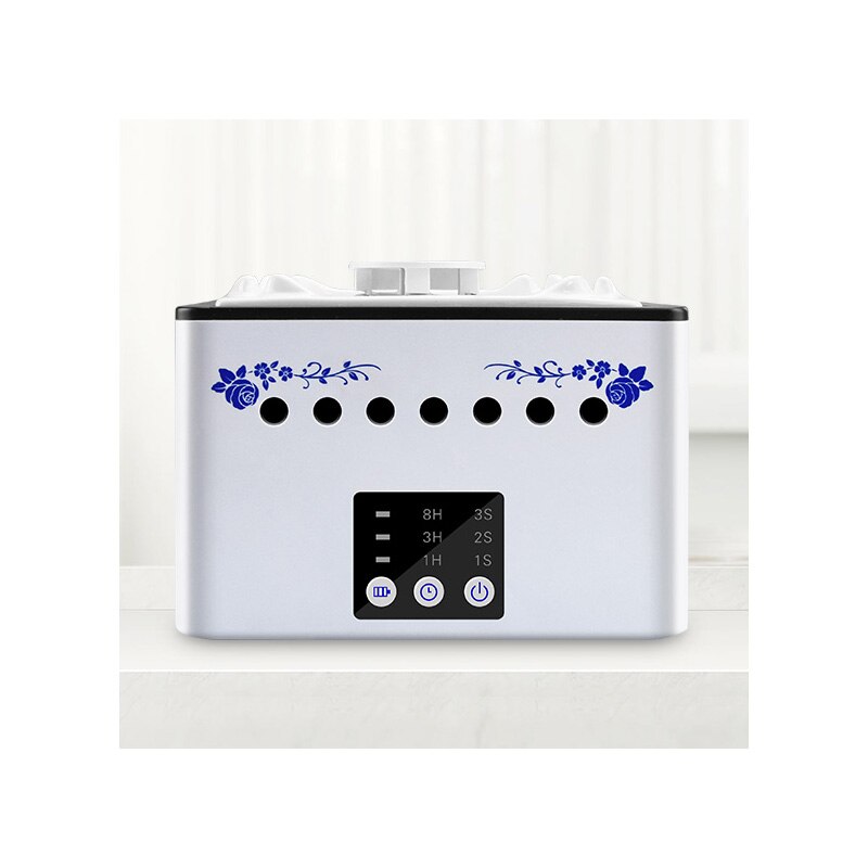 Air Purifier Ashtray Smokeless Ashtray for Cigarette Smoker USB Rechargeable Smoke Grabber Ash Tray for Indoor Outdoor Home: Flower Porcelain / UK