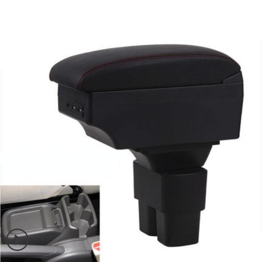 Reposabrazos para Nissan NV200, compartimento de almacenamiento para tienda central, accesorio decorativo de estilismo para coche con soporte para vaso USB