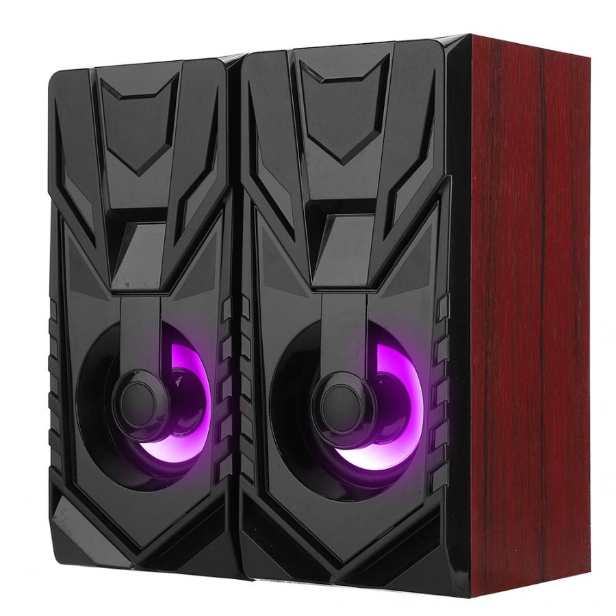 1 Set Van Houten Modieuze Mini Desktop Speaker 2.0 Multi-Media Usb Laptop Speakers: Color B