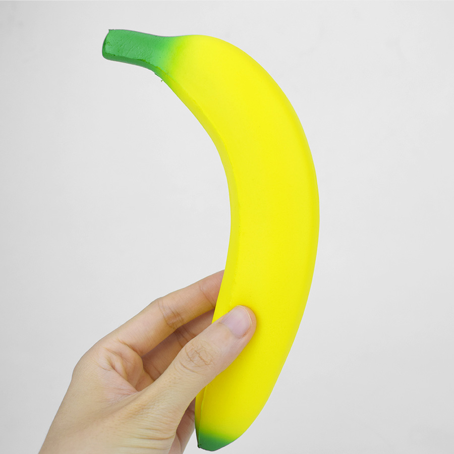 Banana Cute Squishy Toys for Children Novelty Antistress Squishies Slow Rising Soft Bag Strap Pendant Toy Party Decoration