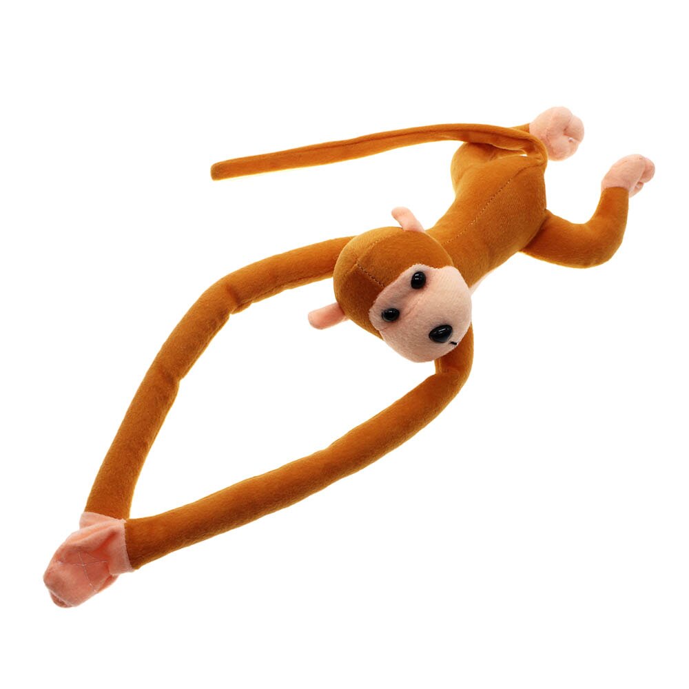 Jouet doux suspendu peluche Gibbon longue queue de bras enfants coton Super le meilleur d'anniversaire au choix 65*16cm: Jaune