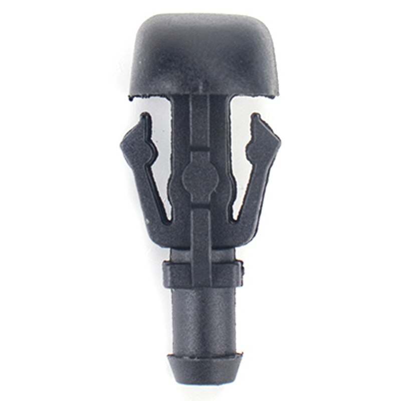 A Pair Front Windshield Washer Nozzles Spray Jet Windshield Wiper Washer Fluid Jet Nozzle for Ford F150 3W7Z17603AA