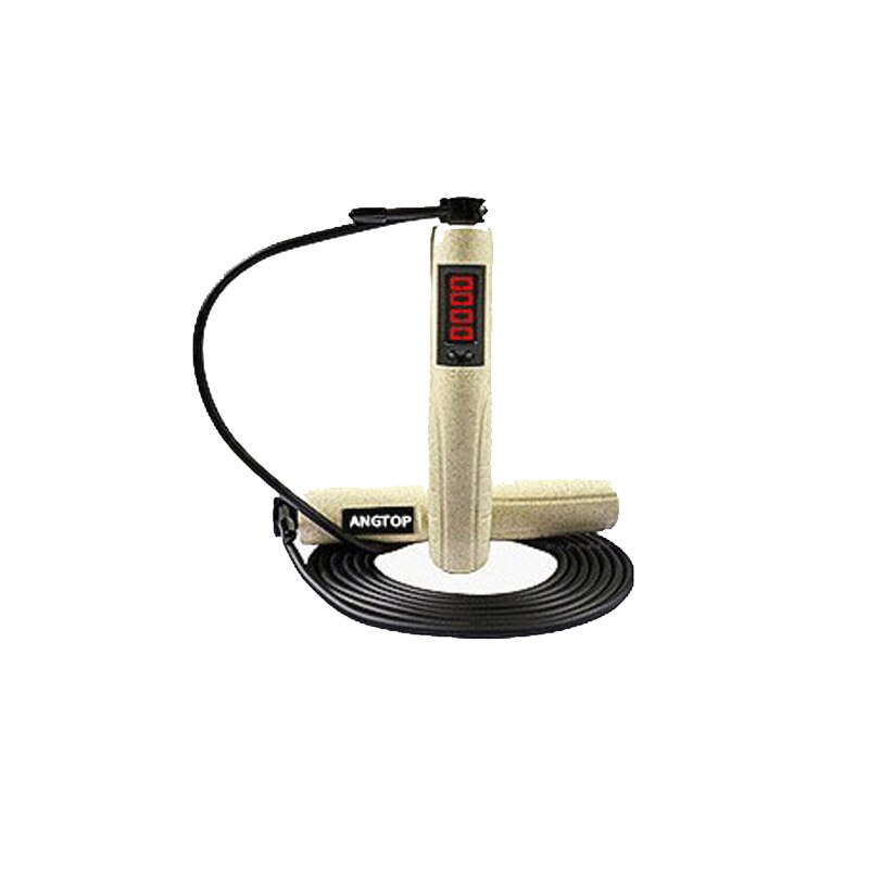Elektronische Zählung Springseil Digital Clever kabellos/Seil Überspringen Seil Einstellbare Länge Schnelle Geschwindigkeit Springseil mit Ball: Grün