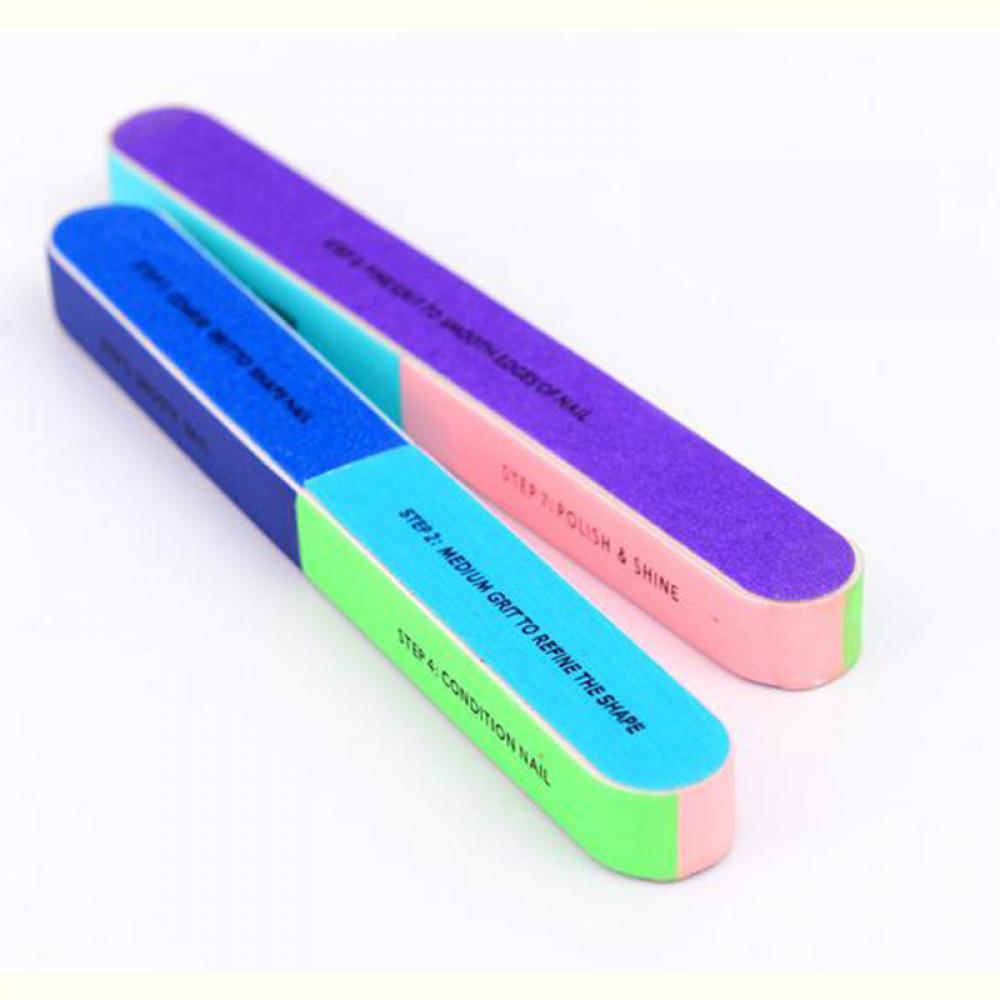 Professionelle Nagel Dateien Puffer Nagel Bretter 7 Schritt Nagel Polierer Glanz Polieren Block Nagel Kunst Manikübetreffend Veilchen Puffer-polier