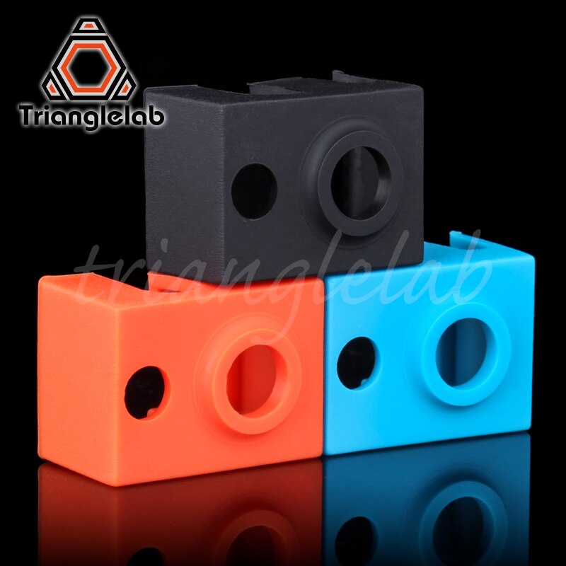 Trianglelab – cartouches chauffantes en silicone de très , chaussettes V6 pour bloc de chaleur PT100, pour buse v6 dragon hotend