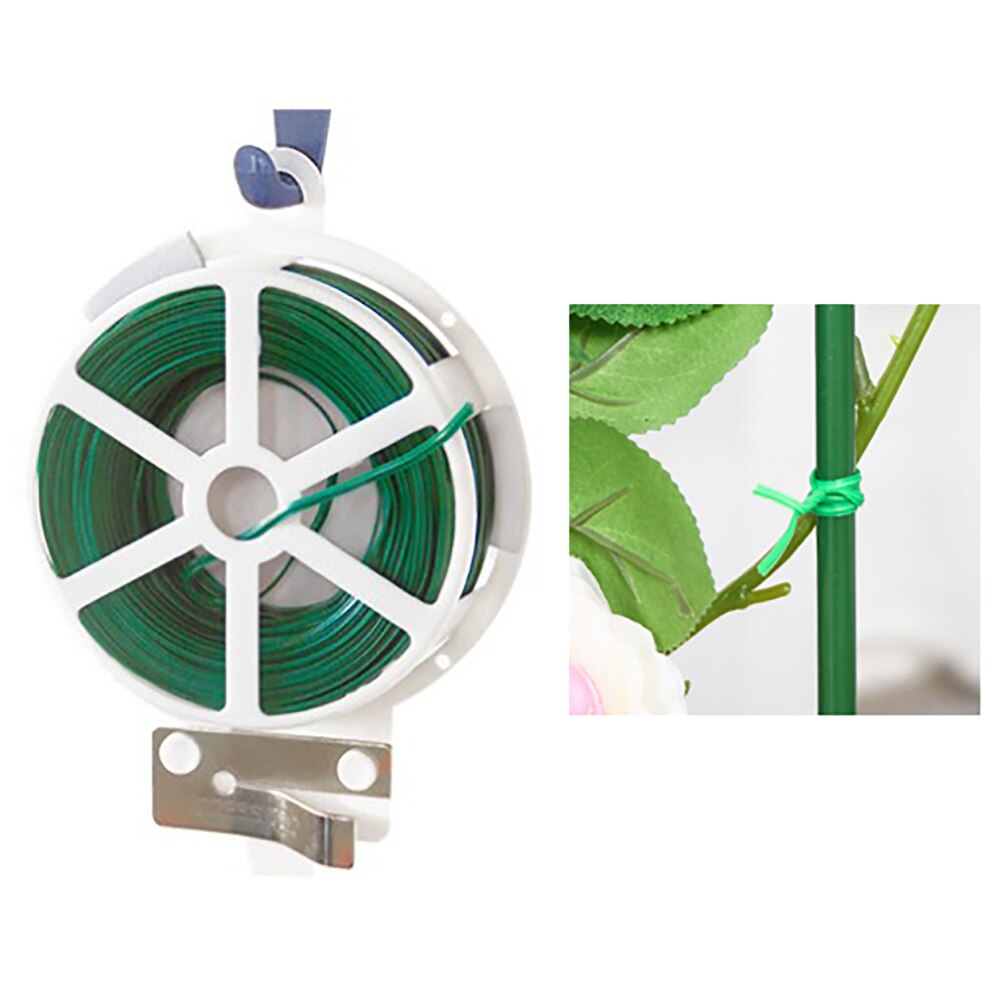 Tuin Twistties Wire Tuinieren Wijnstok Klimmen Planten Vaste Buckl Gplant Ondersteuning Ringen Ondersteuning Strawber Tie Wordt Geleverd Met Scharen