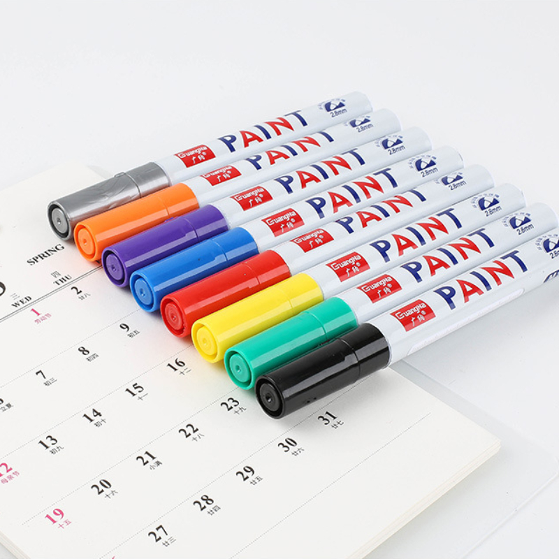 1pcs GuangNa Paint Pen M101 Oil Mark Pen Children's DIY Art Black Card Album Painting Graffiti Pen 2.8mm