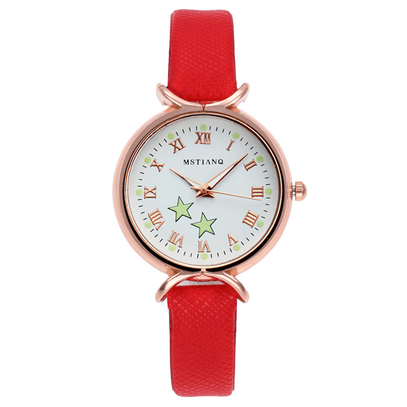 Vrouwen Horloge Mode Casual Stijl Lederen Riem Horloges Eenvoudige Dames Kleine Wijzerplaat Quartz Klok Jurk Horloges Reloj Mujer: AAAS3
