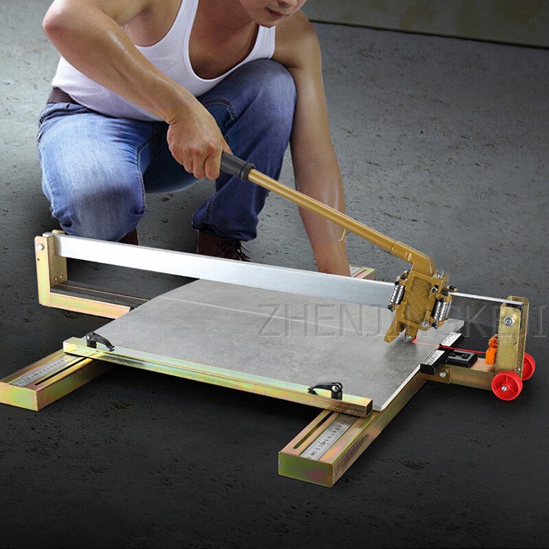 Tile Cutter Manual Foldable Ceramic Tile Push-pull Knife Brick Infrared Positioning Hand Knife Automatic Refueling Cutting Tools