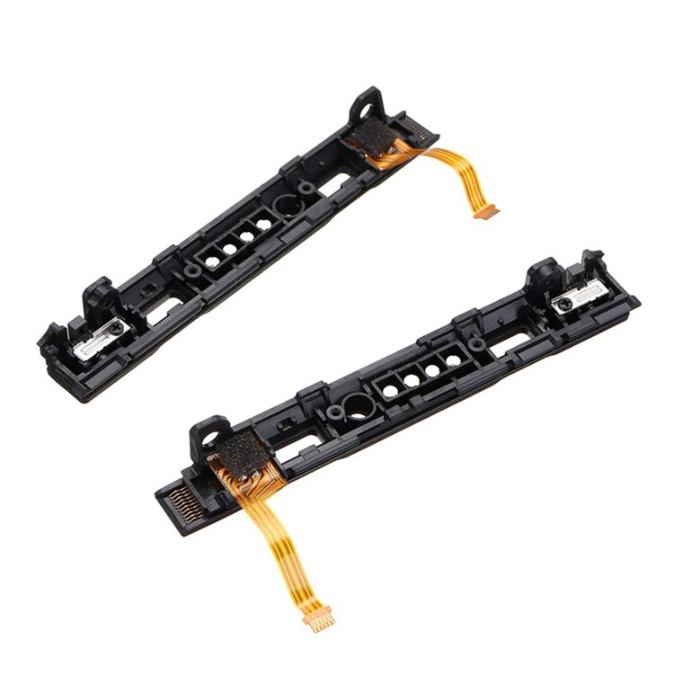 Original LR Slide Railway replacement Left Right track Slider Flex Cable Strip for NS for J-o-y-Con Parts Middle Button Holder: Left and Right