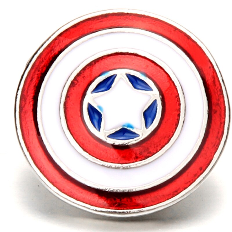 XH8027 Crystal 18mm cross hope believe arrow USA Metal Snap button fit snap jewelry DIY: Metal snap button14