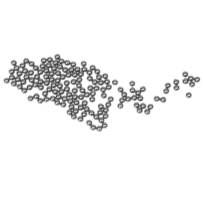-250Pcs Hardware Mount Bike Bicycle Wheel Bearing Steel Balls - 150Pcs 4Mm Dia & 100Pcs 5Mm Diameter