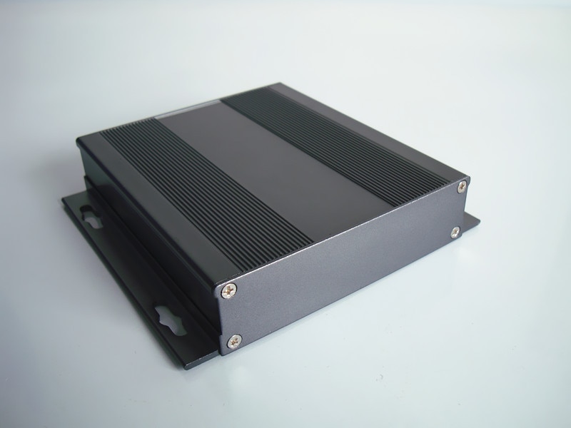 PCB Aluminum Enclosure Chassis Shell Electric Splitted Box DIY 132*29*120mm