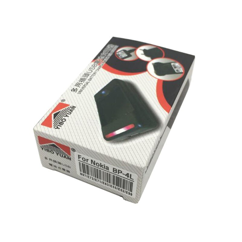 BP-4L 3.7V 1500mAh bateria + Port USB ładowarka ścienna AC dla Nokia E52 E55 E63 E71 E72 E73 N810 N97 E90 E95 6790 6760 6650 BP4L