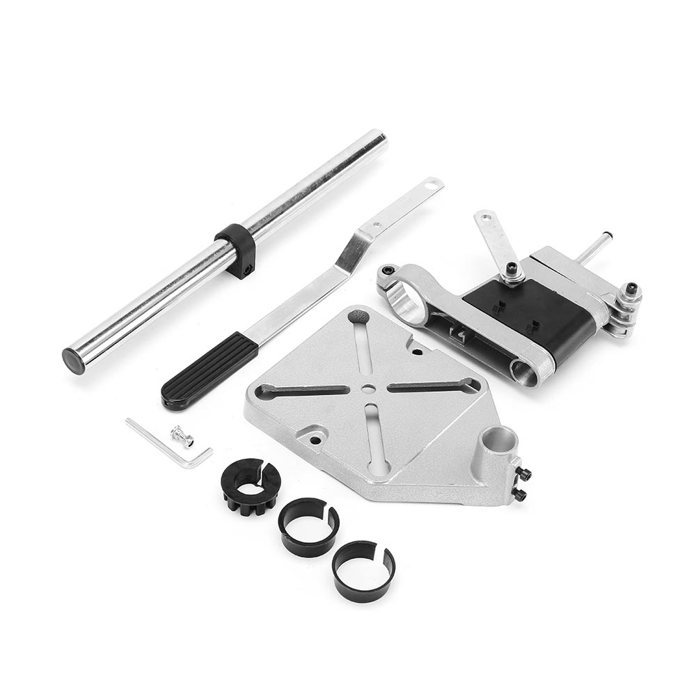 Elektrische Boor Houder 400mm Boren Stand Grinder Rack Stand Klem Bankdrukken Stand Voor Holding Elektrische Boor DIY Houtwerk