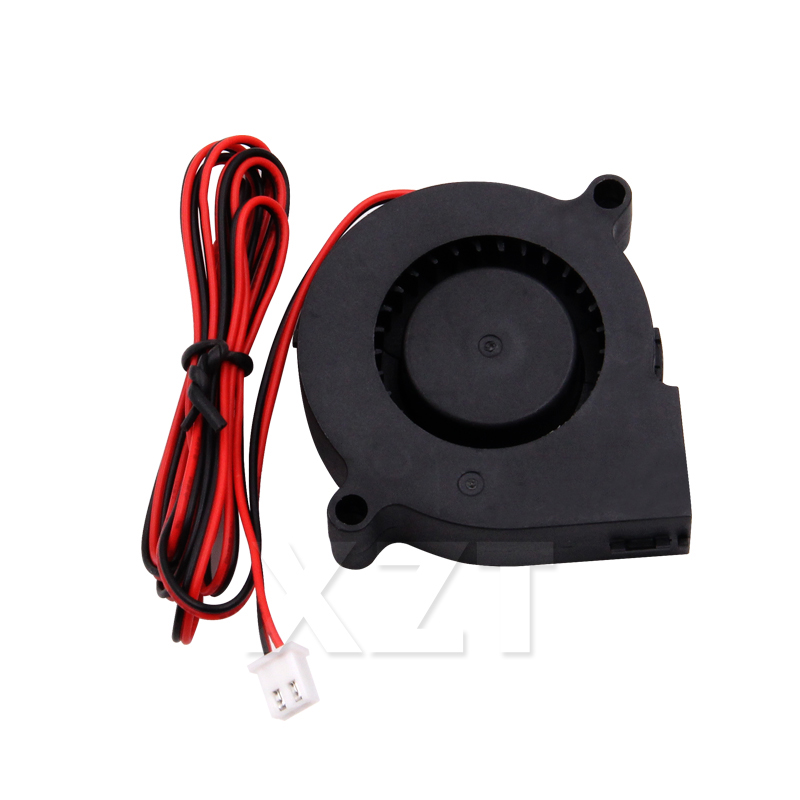 1 Stück 2 Drähte bürstenloser DC-Kühlgebläse 5015S 12 V 0,14 A 50 x 15 mm, hochwertig, extrem leise