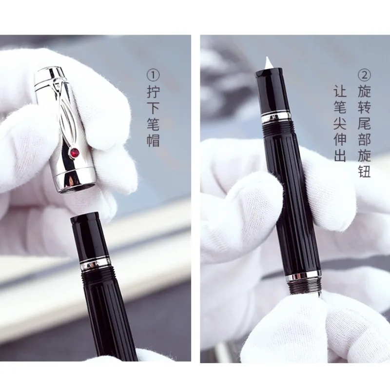 MAJOHN Final Craftsman X1 Mechanical Telescopic Pen Imported Resin Male and Female Adult Student Writing Practice HandPen EF Tip