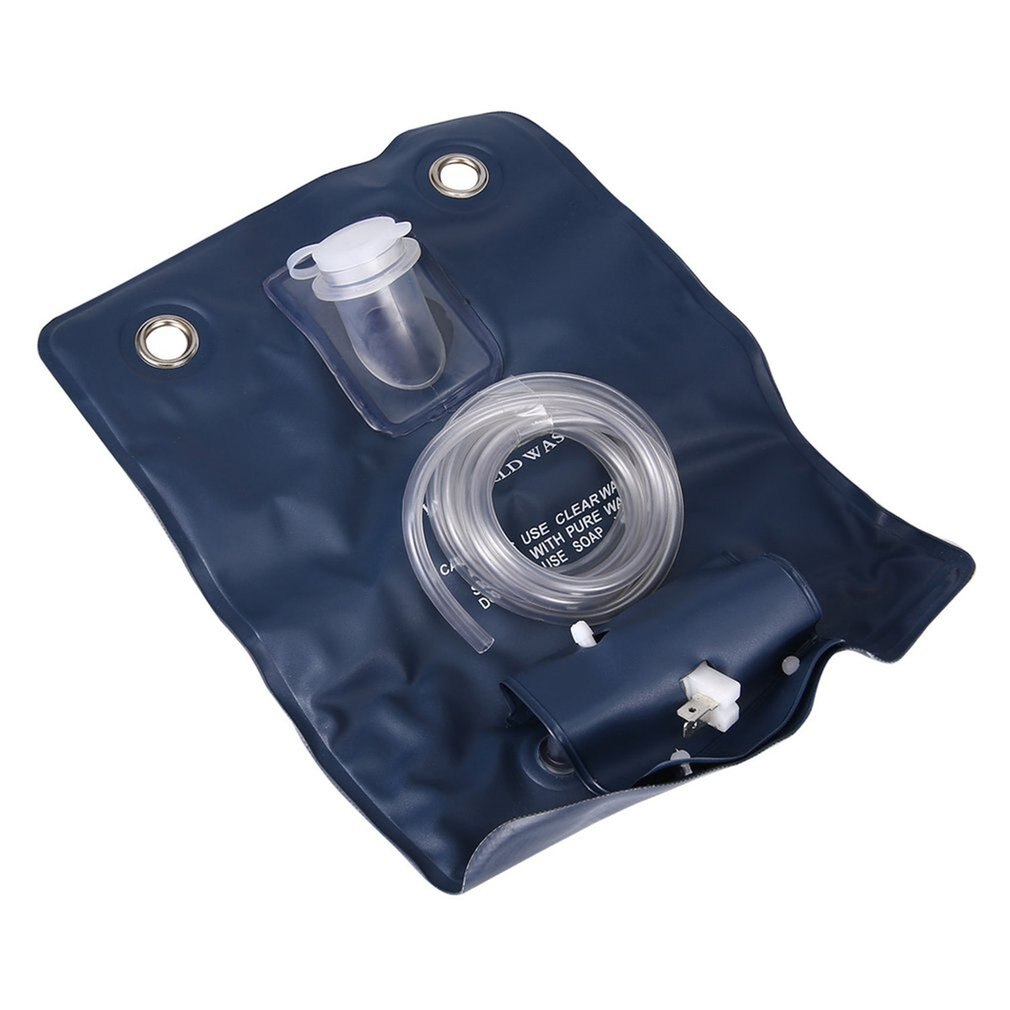 Universele Ruitensproeiers Fles Zak Kit Met 12 Volt Pomp Voor Klassieke Auto 151286776374 Goede Prestaties Auto Accessoires