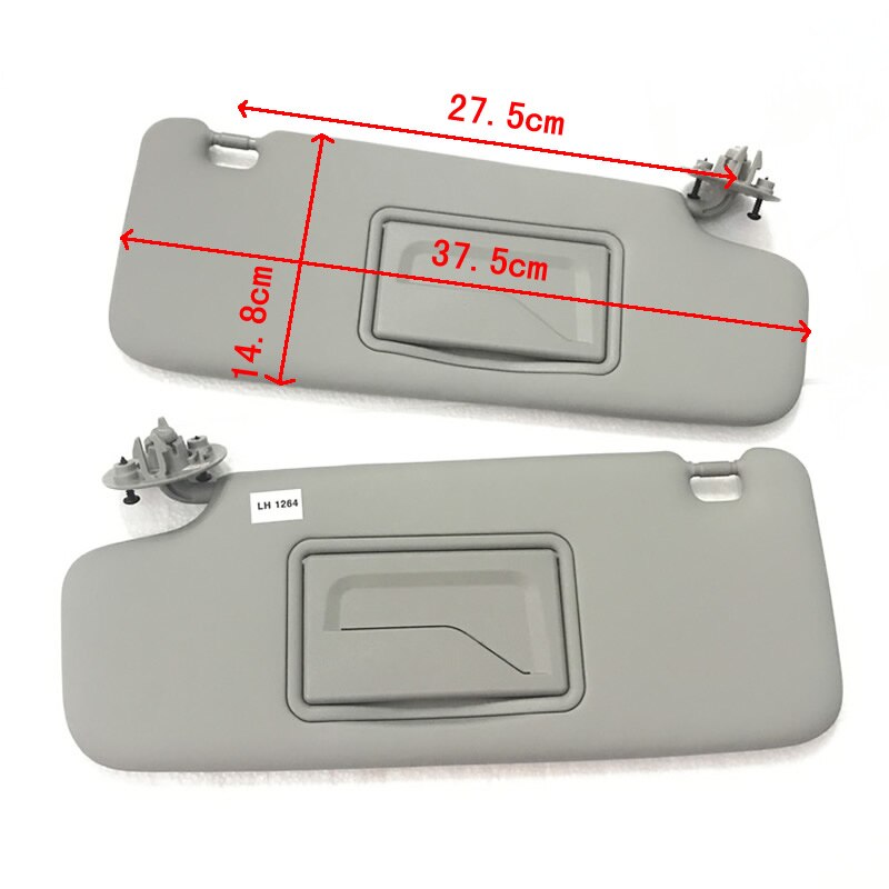 95327509 Binnen Zonneklep Lh En Rh 2 Stuks Voor - Chevy Sonic: Aveo
