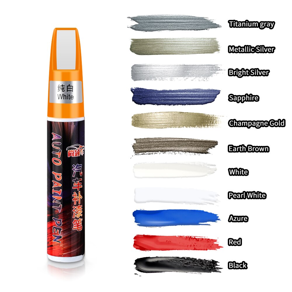 Car Mending Fill Paint Pen Waterproof Repair Painting Scratch Clear Remover for Ford Fiesta Focus Mondeo Ecosport Kuga Focus ST