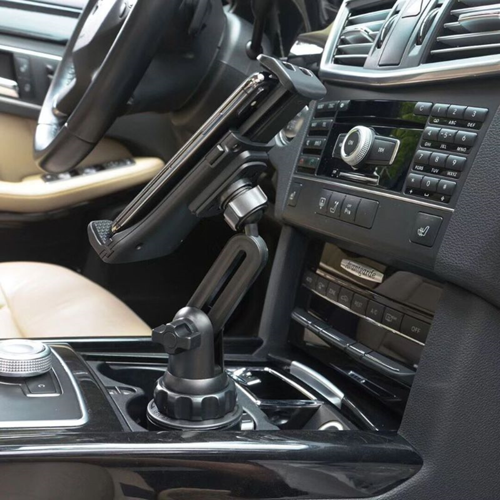 Universal car cup holder, mobile phone mount stand for r 3,5-12.5 mobile phones and tablets