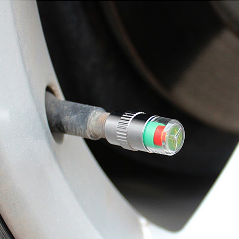 1Pc Auto Tire Pressure Monitor Ventieldopjes Cover Sensor Air Tyre Gauge Waarschuwing Alert Nuttig Apparaat indicator
