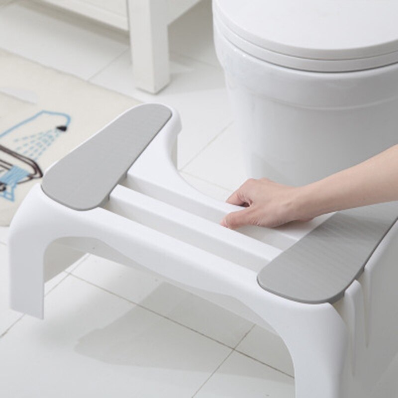 Taburete de baño de plástico grueso para mujeres embarazadas, escalón de pie, sentadillas, hogar, niños
