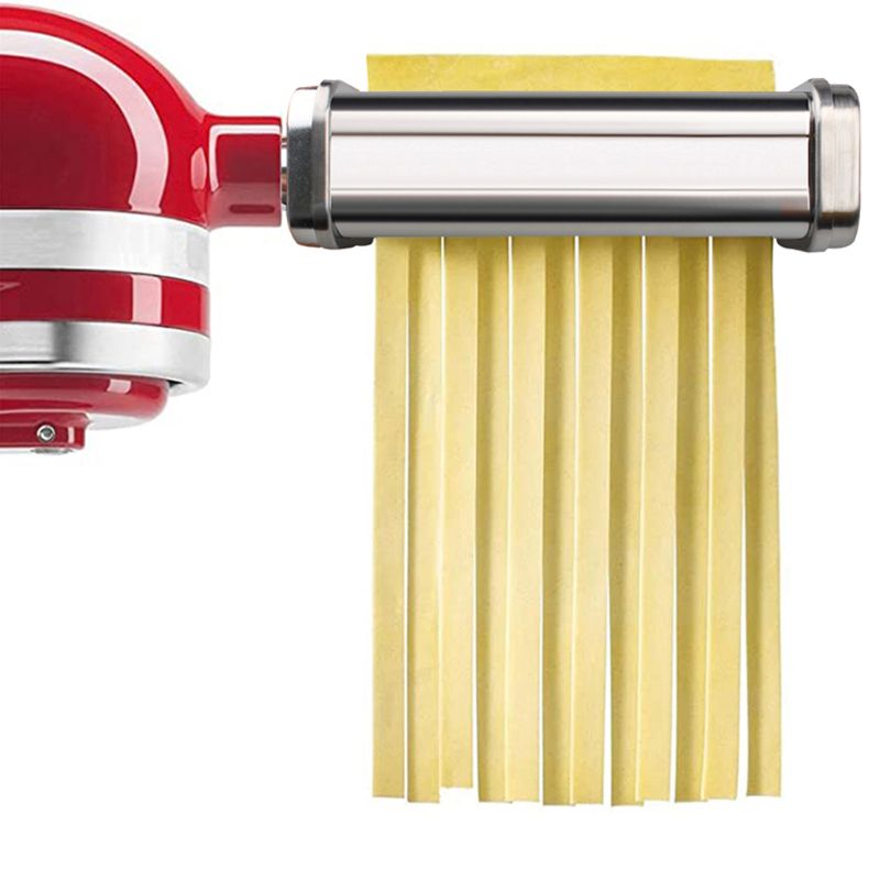 Nudelfabrikanter reparerer dele til tynde / tykke / skællede nudler fræserulle til stativblandere køkkenhjælp pasta fødevareprocessor