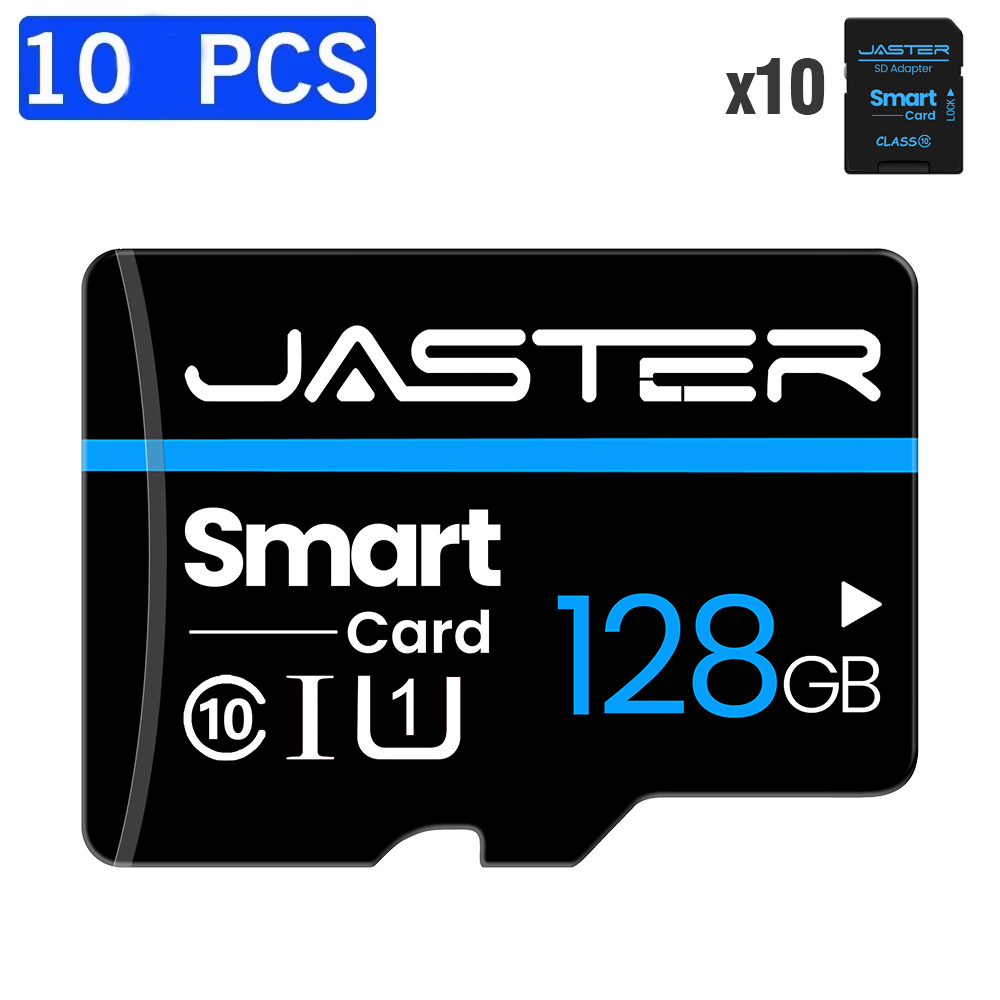 10PCS Flash Memory Card 4GB 8GB 16GB 32GB 64GB High Speed TF/SD Card 128GB Memory Cards for Tablet/Phone for Digital Devices: 128GB
