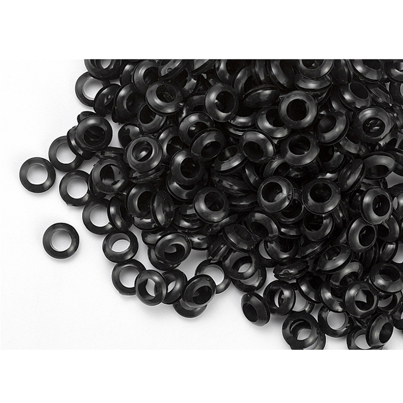 2/5/20px gummityller 20mm blindhuller ledningsføring kabelpakning gummitætning sortiment sæt til beskyttelse af ledninger kabel hardware værktøj: Sort / M22
