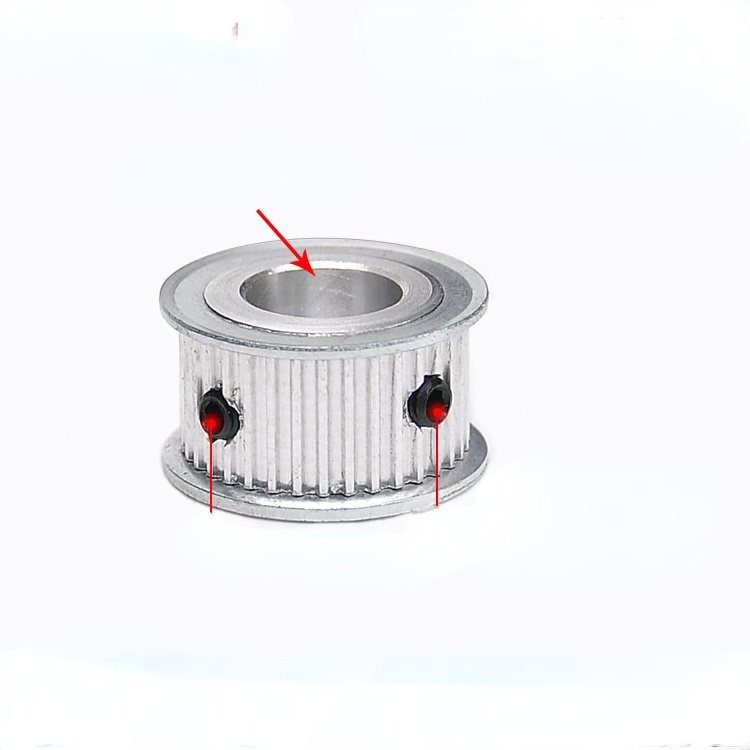 Two-Side Flat Mxl32 Tooth Synchronous Belt Pulley Slot Width 6/10mm Inner Hole 4/5/6/6.35/7/8/10/12/12.7mm