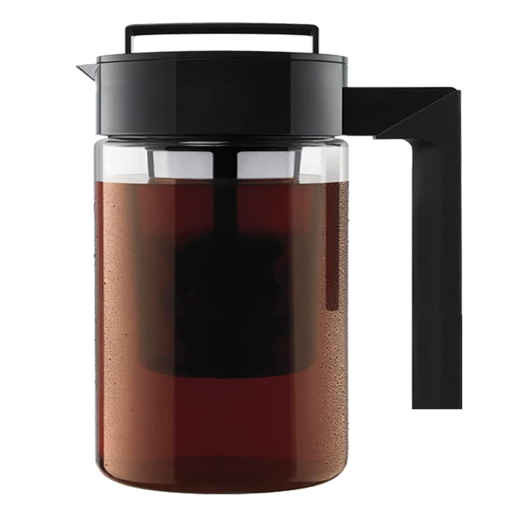 1 stuks 900 ml Cold Brew ijskoffiezetapparaat met koffiefilter en handvat