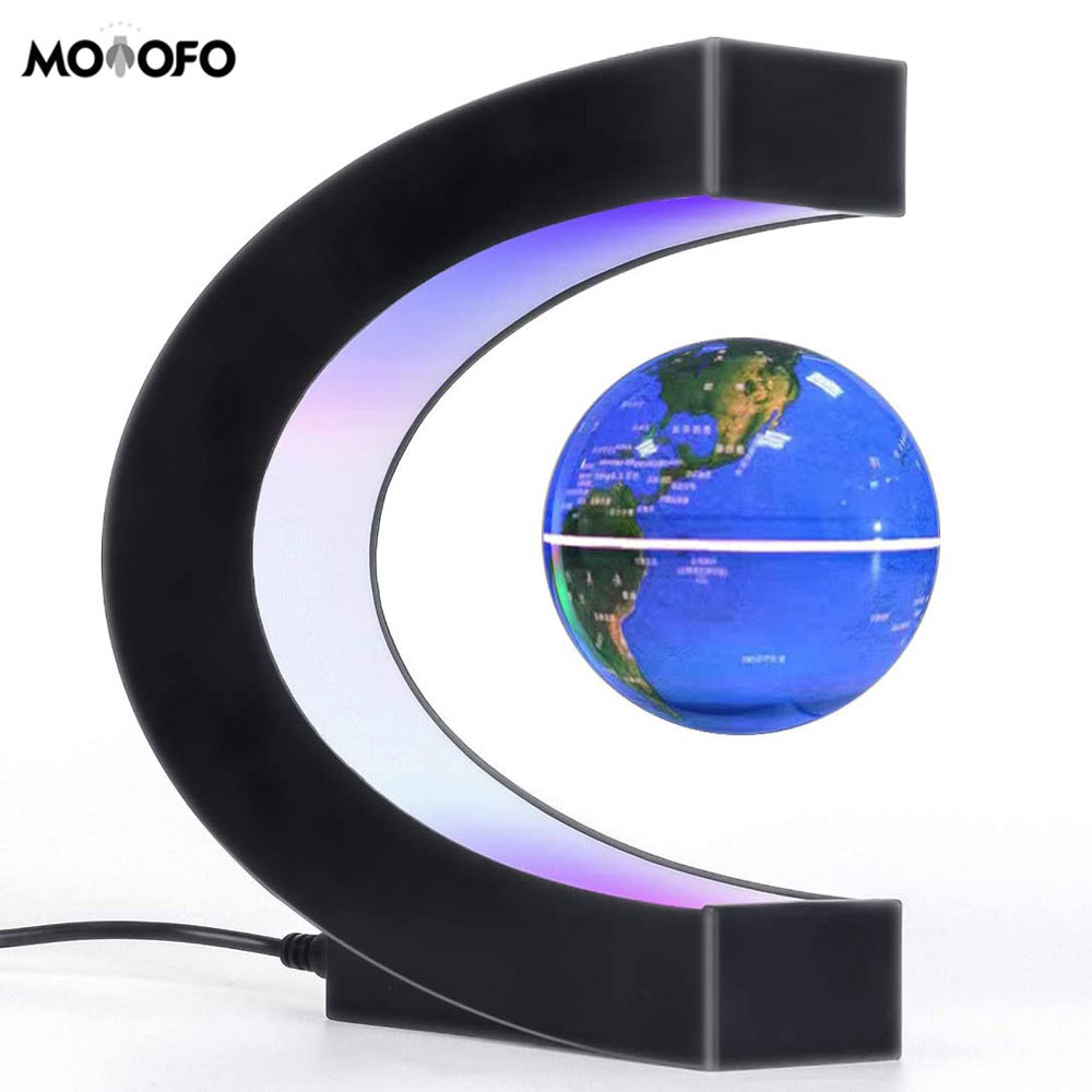 Magnetische Levitatie Zwevende Globe Met Led Light Desk Gadget Decor Armatuur Drijvende Globes & Shade Cool Tech Voor