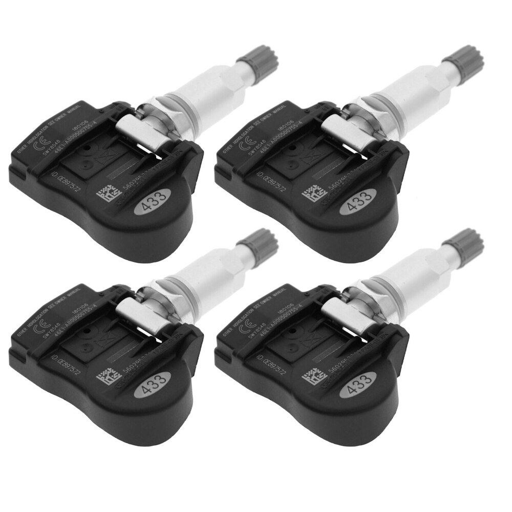 4 Stuks Bandenspanningscontrolesysteem Sensor 68001698AA Tpms Voor Dodge Avenger Caliber Dokota Journey Nitro 2007