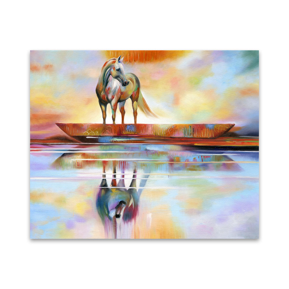 5-delige canvas print, Boeddha bloemen zen paars 5-delige canvas print, Boeddha bloemen zen paars