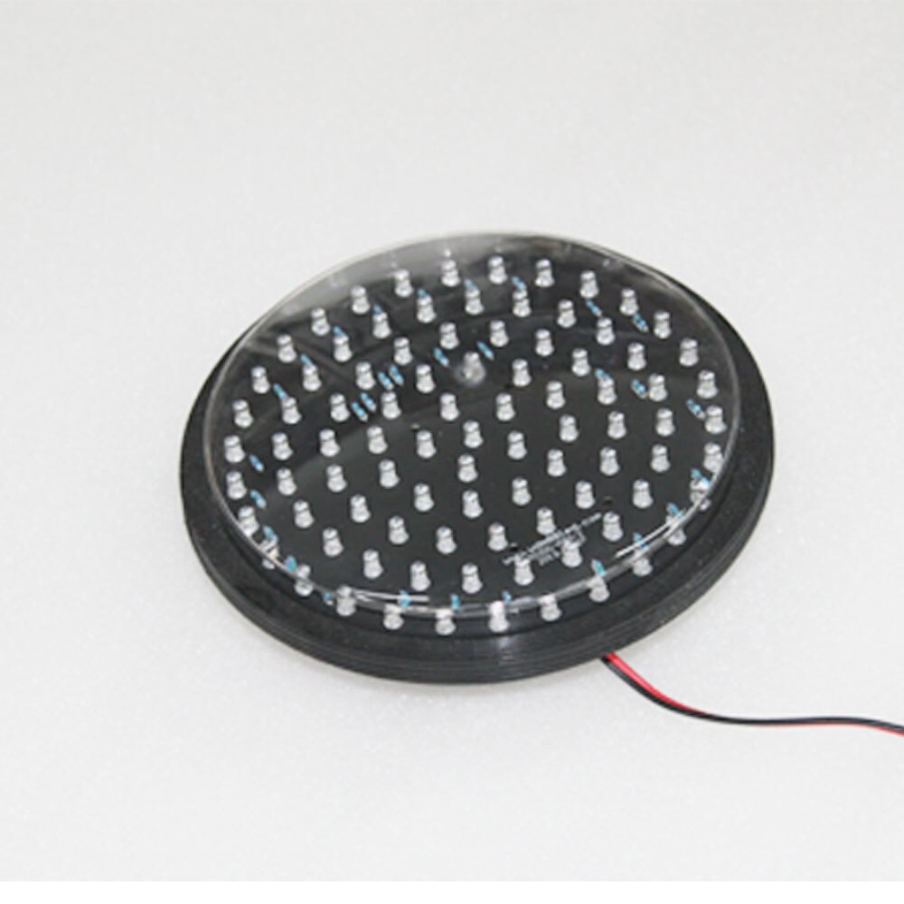 Traffic Signal Light Module 200mm Diameter 8 Inch Blue Road Safety Light DC 12 V LED Cluster