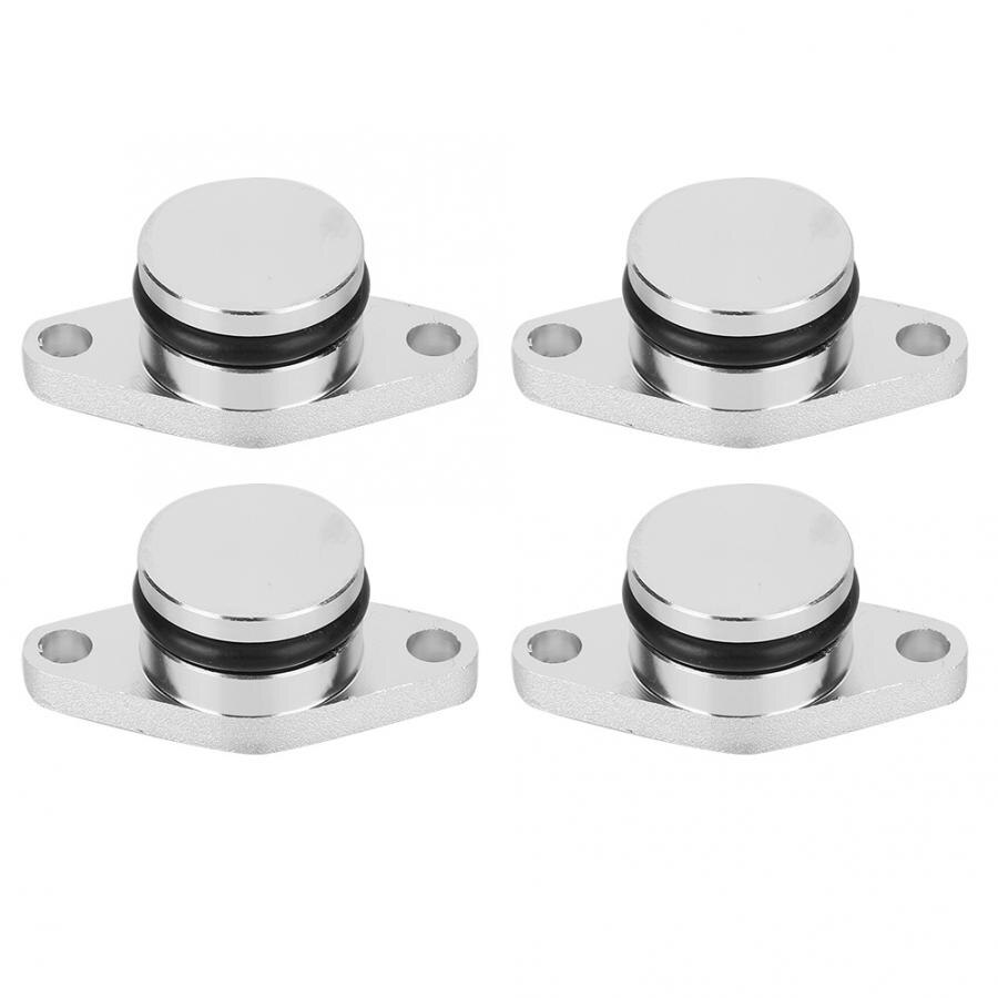 4 piezas 22mm/33mm Motor de coche diésel Swirl solapa en blanco Kit de reparación reemplazo de aluminio + coche ABS accesorios araba aksesuar: 22mm