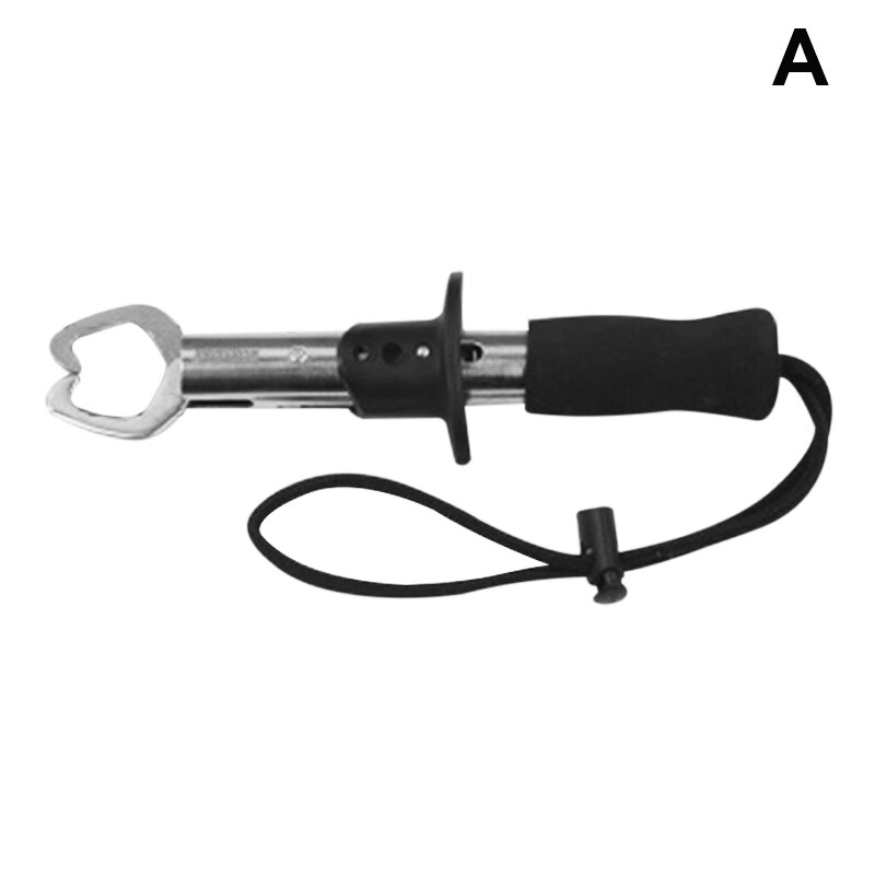 Stainless Steel Fish Lip Gripper Grabber Grip Tool Stainless Steel Fish Holder with Non Slip Handle B88: a