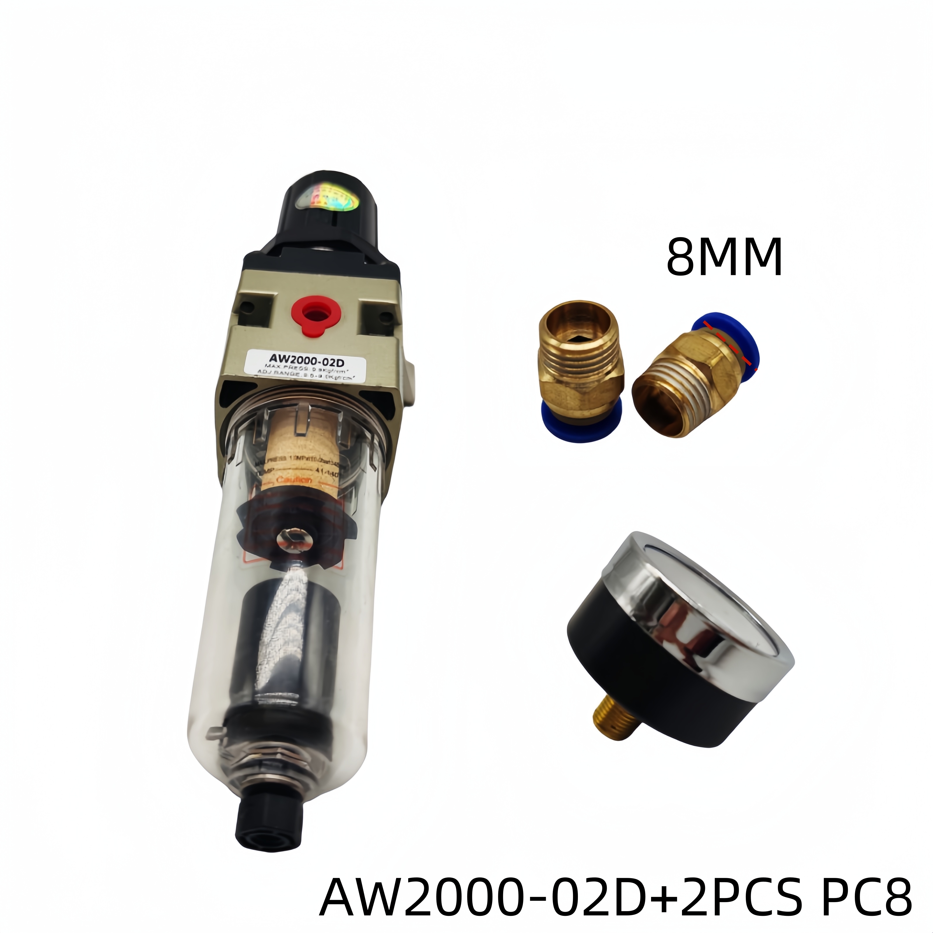 AW2000-02D pneumatic compressor with automaticdrai... – Grandado