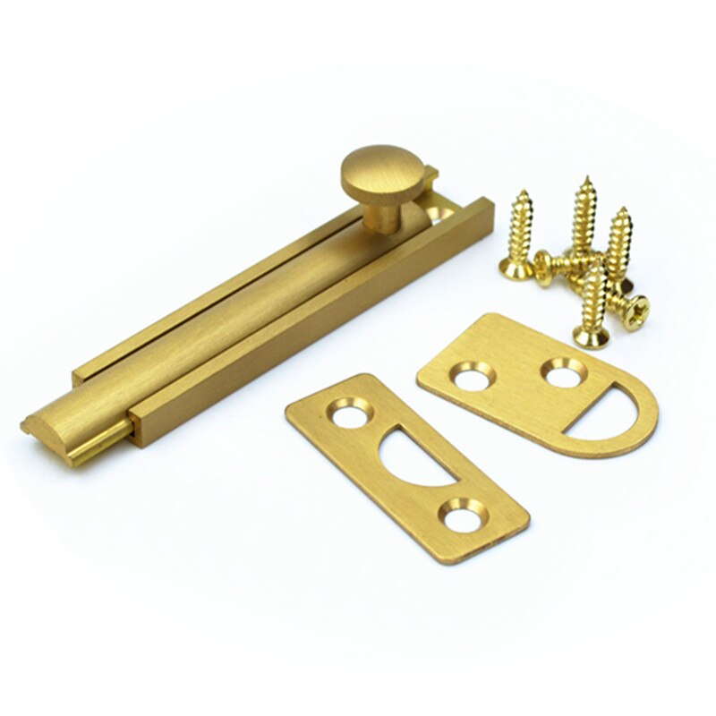 Professionelle Durcheinander Türen Rutsche verriegeln sperren Fenster Bronze- Riegel Möbel Verdeckte Schlösser Schlecht Bolzen Staub Beweis Rohr