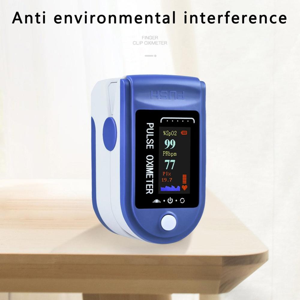 Fingertip Pulse Oximeter Finger Clip Heartbeat Pulse Oximeter Heart Rate Saturation Monitor finger pulse oximeter LED OLED: 02