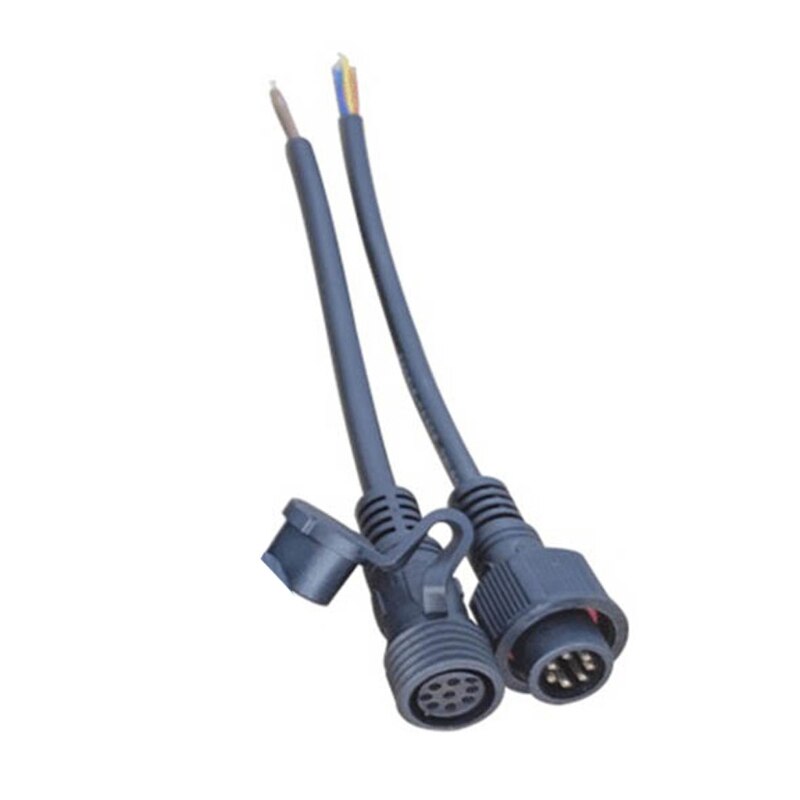 Industrial Male &amp; Female Plug Socket Electrical Connector For Home Appliances: 8 core