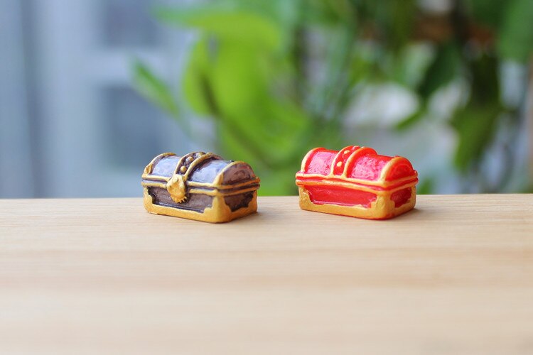 Diver Treasure Chest Box Antique Fish Tank Aquarium Decoration Landscape Ornaments Environmental Protection Resin Craft