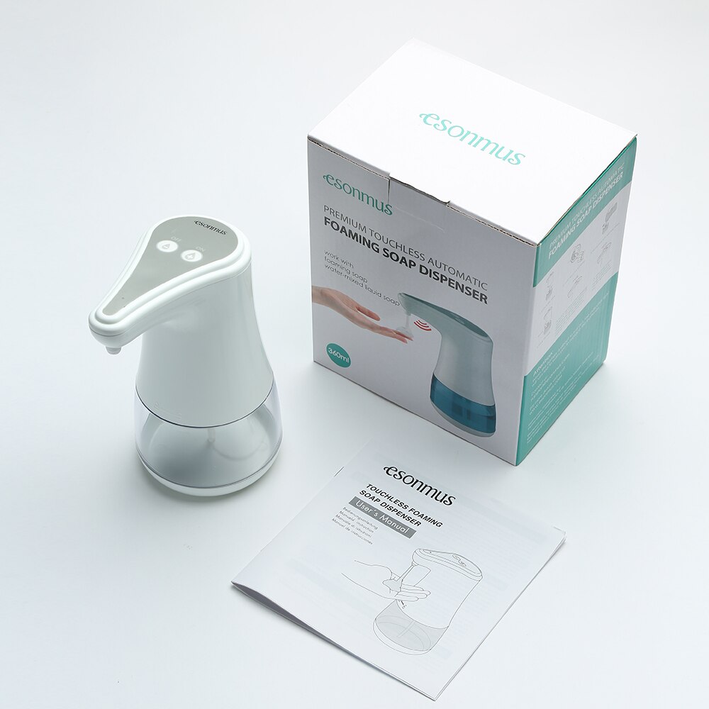 Automatic Hand Sterilizer Spray Liquid Dispenser Disinfectant Mist Touchless Infrared Motion Sensor Dispenser for Office School: Foam Soap Dispenser